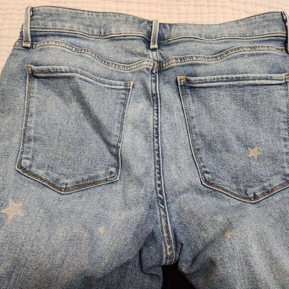 Abercrombie & Fitch Simone High Rise Ankle Stars 🌟 Size 10-12 - Picture 9 of 12